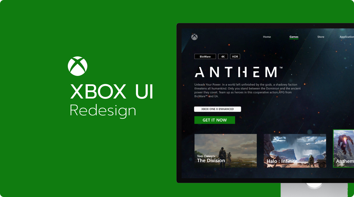 Xbox UI Redesign