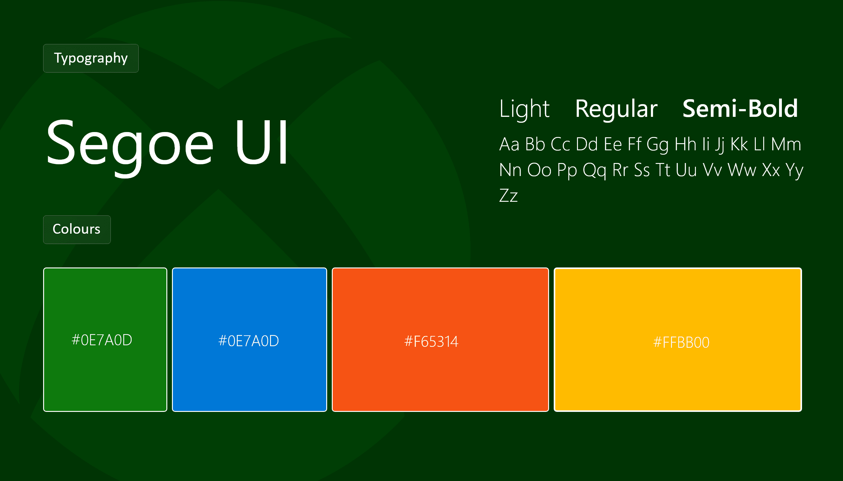 Xbox UI