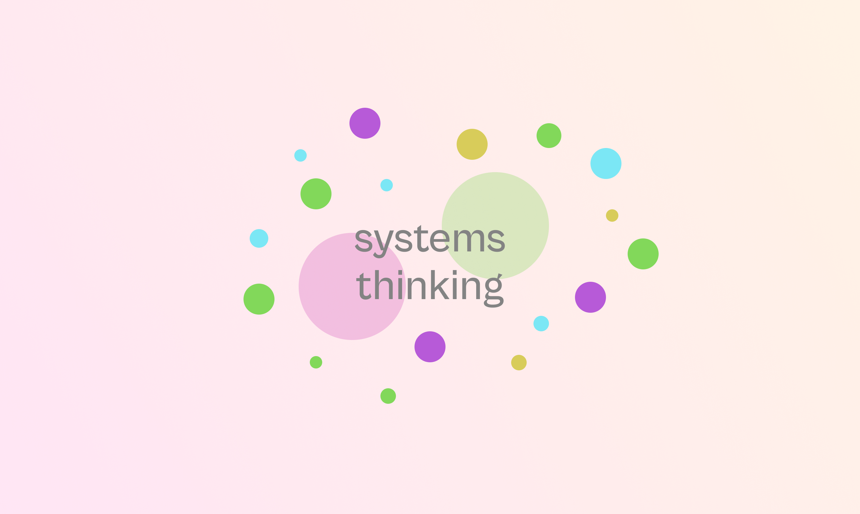 A Deep Dive into System Thinking